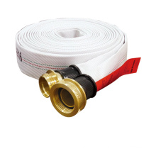 Factory sell light weight brass connection Low -temperature resistance  PVC  fire hose used  firefighting